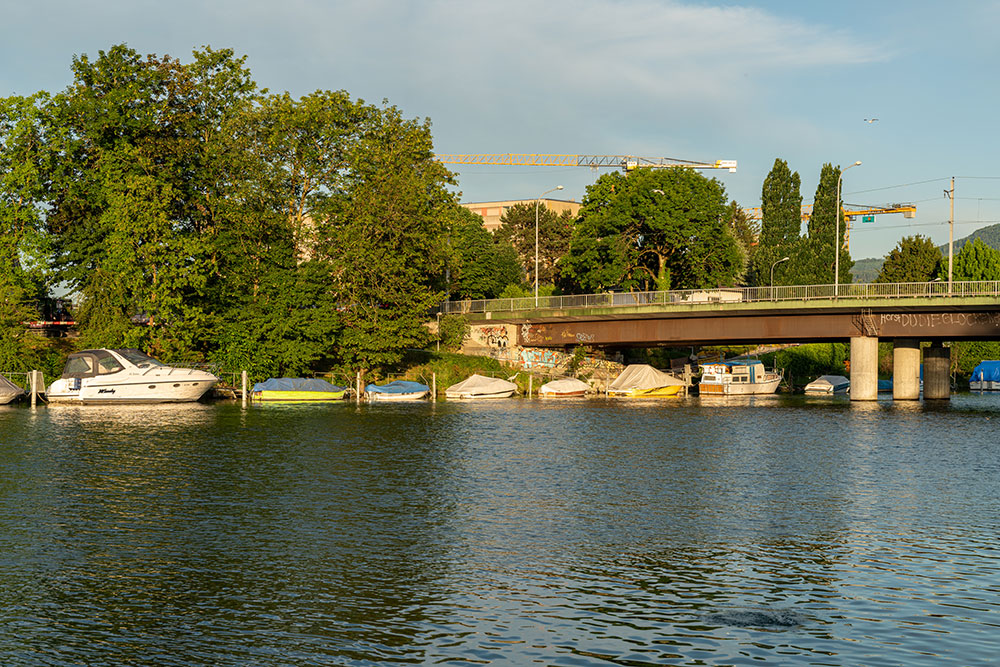 Aare in Nidau