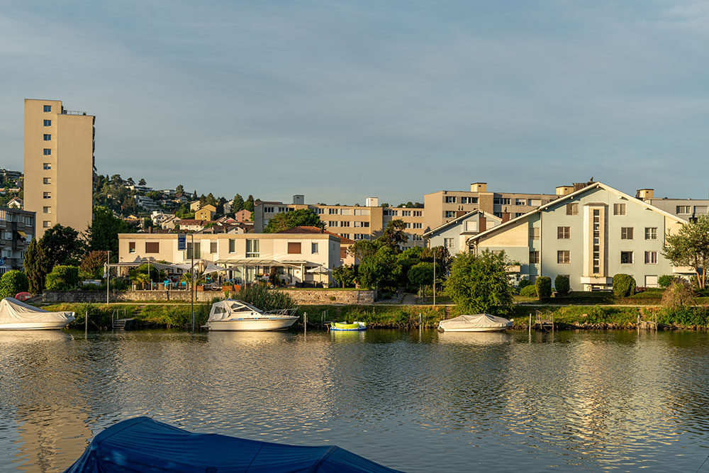 Aare in Nidau