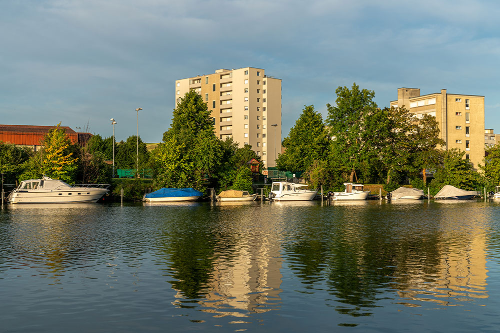 Aare in Nidau