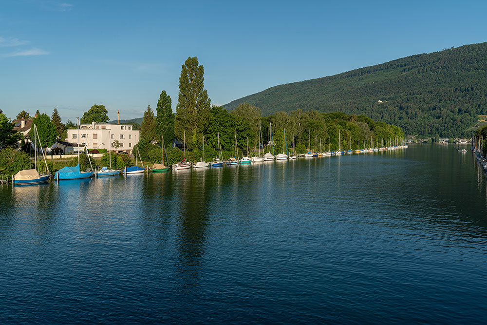 Aare in Nidau