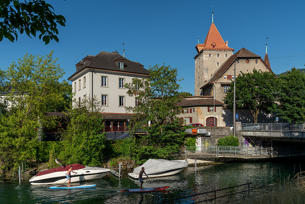 Zihl und Schloss Nidau