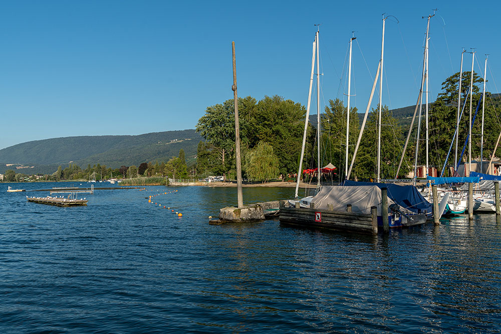 Au lac à La Neuveville