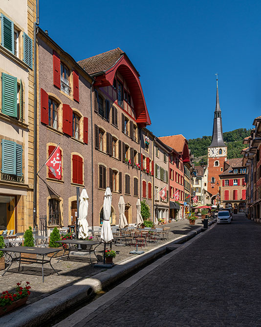 Rue du Marché à La Neuveville