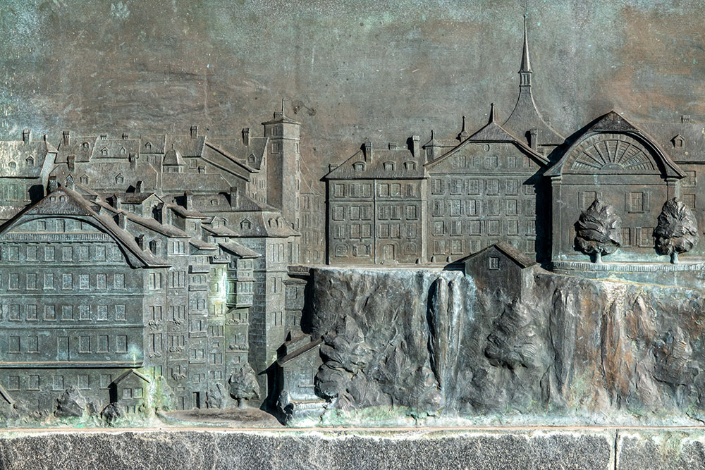 Brunnenrelief in Bern