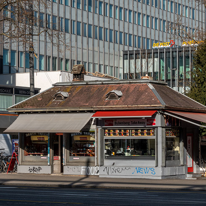 Verpflegungsstand am Bubenbergplatz