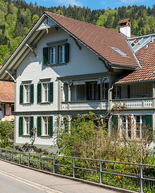 Schloss-Strasse in Oberdiessbach
