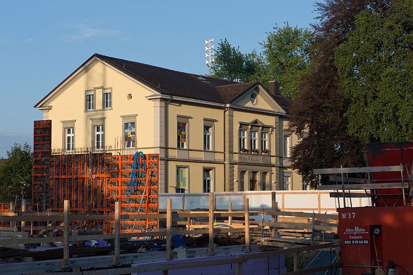 Baustelle Schule Berg TG