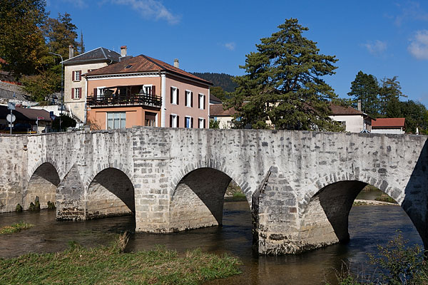 Pont sur l'Areuse à Travers