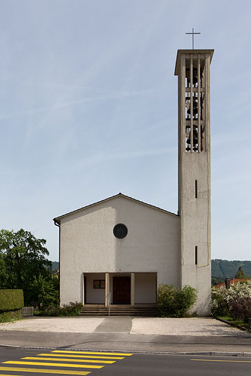 Eglise protestante à Bassecourt