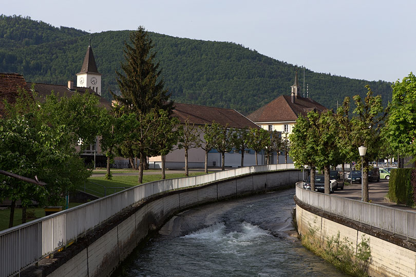 Quai de la Sorne à Bassecourt