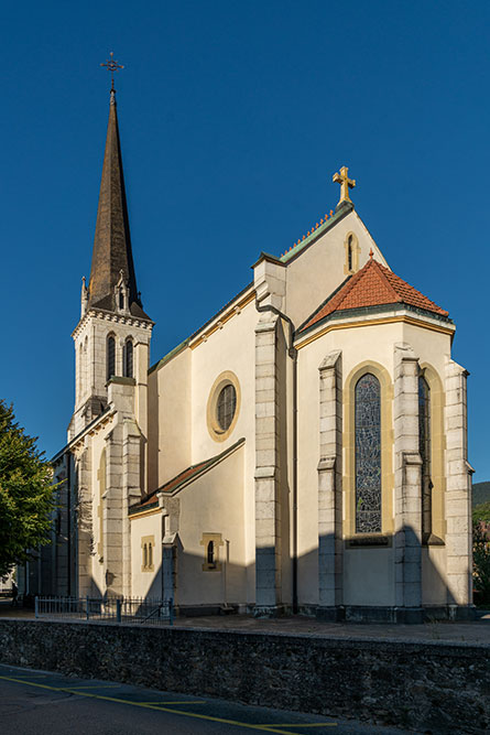 Eglise à Cressier