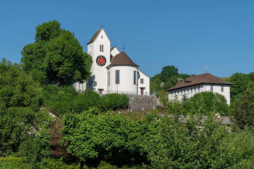 Kirchhügel in Wölflinswil