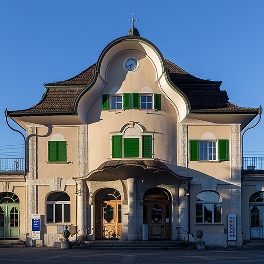 Bahnhof in Gossau SG