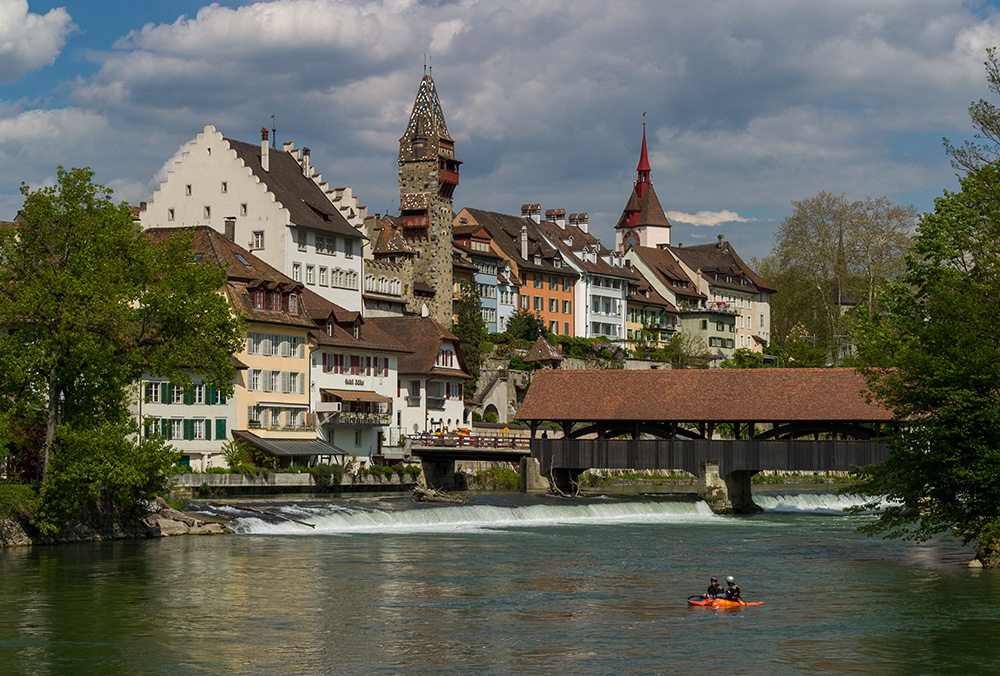 Bremgarten, Reussfront