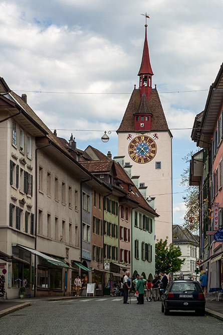 Marktgasse mit Spittelturm