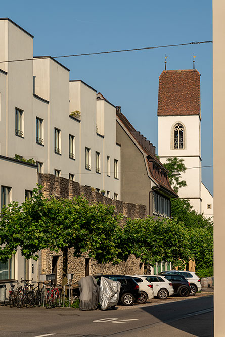 Stadtmauer in Lenzburg