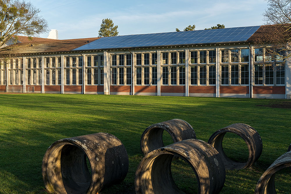 Turnhalle des Schulhauses Gellert