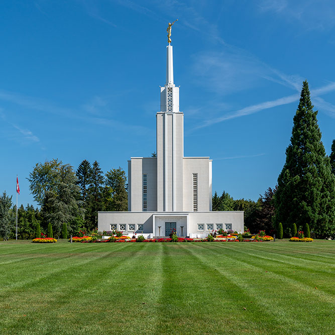 Tempel der Mormonen in Münchenbuchsee