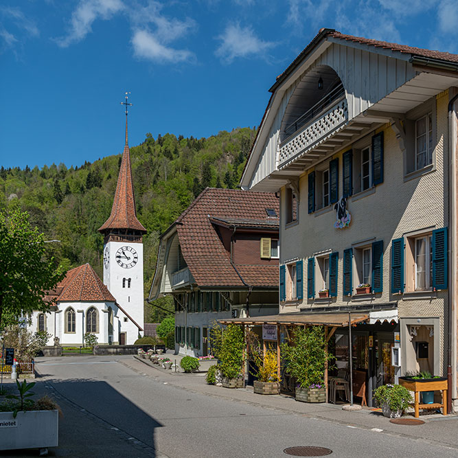 Kirchstrasse in Oberdiessbach